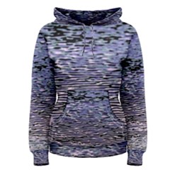 Silver Waves Flow Series 2 Women s Pullover Hoodie by DimitriosArt