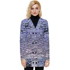 Silver Waves Flow Series 2 Button Up Hooded Coat 