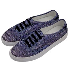 Silver Waves Flow Series 2 Men s Classic Low Top Sneakers by DimitriosArt