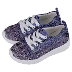 Silver Waves Flow Series 2 Kids  Lightweight Sports Shoes by DimitriosArt