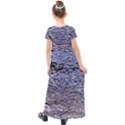 Silver Waves Flow Series 2 Kids  Short Sleeve Maxi Dress View2