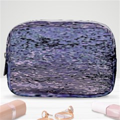 Silver Waves Flow Series 2 Make Up Pouch (small) by DimitriosArt