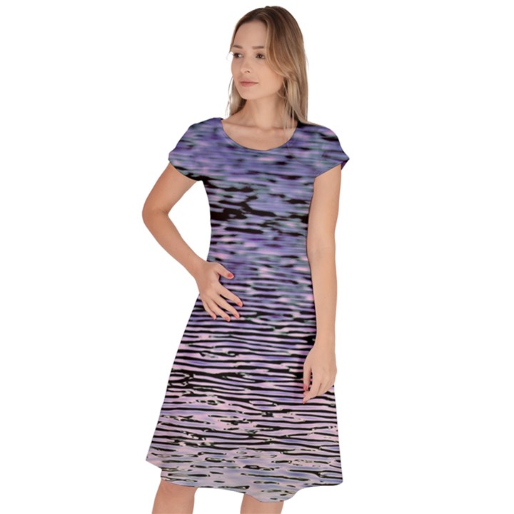 Silver Waves Flow Series 2 Classic Short Sleeve Dress