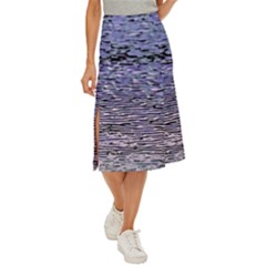 Silver Waves Flow Series 2 Midi Panel Skirt