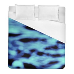 Blue Waves Flow Series 4 Duvet Cover (full/ Double Size) by DimitriosArt