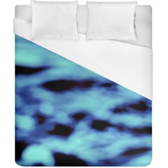 Blue Waves Flow Series 4 Duvet Cover (california King Size) by DimitriosArt