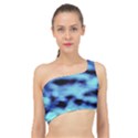 Blue Waves Flow Series 4 Spliced Up Bikini Top  View1