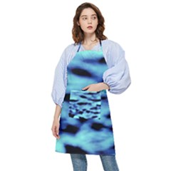 Blue Waves Flow Series 4 Pocket Apron by DimitriosArt