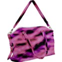 Pink  Waves Flow Series 2 Canvas Crossbody Bag View1