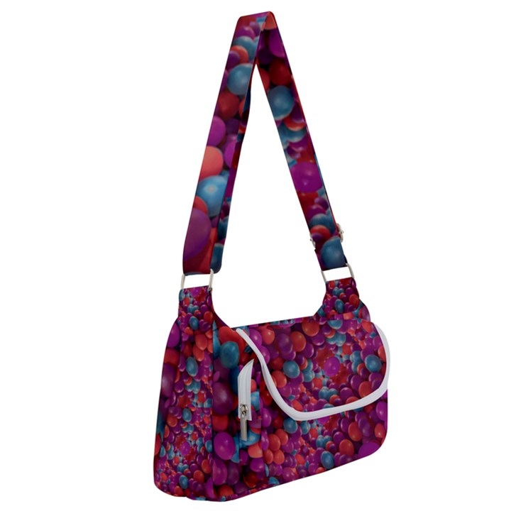 Colorful Spheres Motif Print Design Pattern Multipack Bag