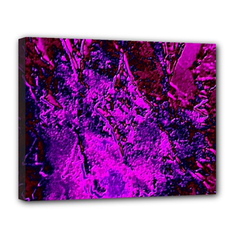 Bromide Diamonds Canvas 14  X 11  (stretched) by MRNStudios