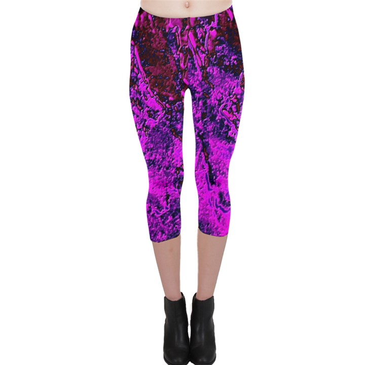 Bromide Diamonds Capri Leggings 