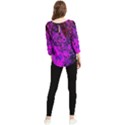 Bromide Diamonds Chiffon Quarter Sleeve Blouse View2