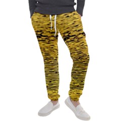 Yellow Waves Flow Series 2 Men s Jogger Sweatpants by DimitriosArt