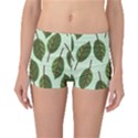 Green Leaves Reversible Boyleg Bikini Bottoms View3