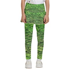 Green Waves Flow Series 2 Kids  Skirted Pants