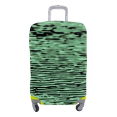 Blue Waves Flow Series 4 Luggage Cover (small) by DimitriosArt