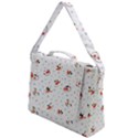 Cute Faces Of Snowmen Box Up Messenger Bag View1