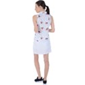 Cute Faces Of Snowmen Women s Sleeveless Polo Tee View2