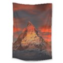 Switzerland-zermatt-mountains-snow Large Tapestry View1