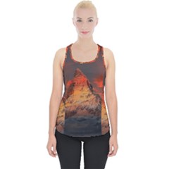 Switzerland-zermatt-mountains-snow Piece Up Tank Top