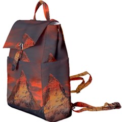 Switzerland-zermatt-mountains-snow Buckle Everyday Backpack