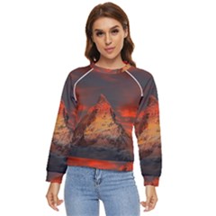 Switzerland-zermatt-mountains-snow Women s Long Sleeve Raglan Tee