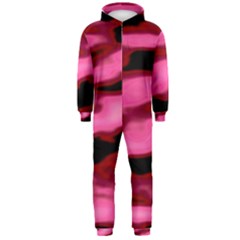 Pink  Waves Flow Series 3 Hooded Jumpsuit (men) by DimitriosArt