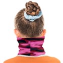 Pink  Waves Flow Series 3 Face Covering Bandana (Kids) View2