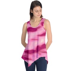 Pink  Waves Flow Series 4 Sleeveless Tunic by DimitriosArt