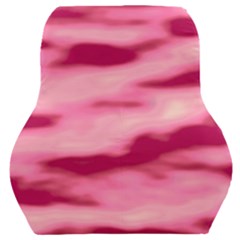 Pink  Waves Flow Series 4 Car Seat Back Cushion  by DimitriosArt