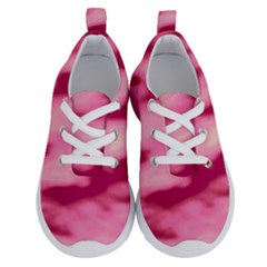 Pink  Waves Flow Series 4 Running Shoes by DimitriosArt