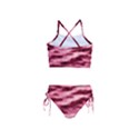 Pink  Waves Flow Series 5 Girls  Tankini Swimsuit View2