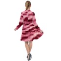 Pink  Waves Flow Series 5 All Frills Chiffon Dress View2