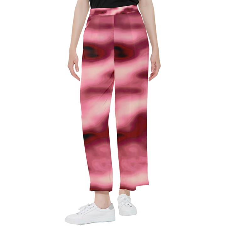 Pink  Waves Flow Series 5 Women s Pants 