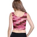 Pink  Waves Flow Series 6 Crop Top View3