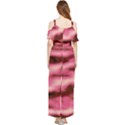 Pink  Waves Flow Series 6 Draped Sleeveless Chiffon Jumpsuit View2