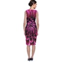 Dahlia-flower-purple-dahlia-petals Classic Sleeveless Midi Dress View2