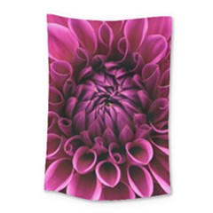 Dahlia-flower-purple-dahlia-petals Small Tapestry