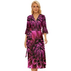 Dahlia-flower-purple-dahlia-petals Midsummer Wrap Dress