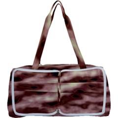 Pink  Waves Flow Series 7 Multi Function Bag by DimitriosArt