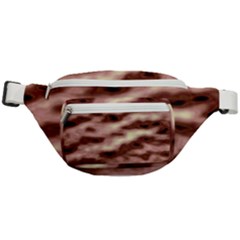 Pink  Waves Flow Series 7 Fanny Pack by DimitriosArt