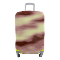 Pink  Waves Flow Series 8 Luggage Cover (small) by DimitriosArt