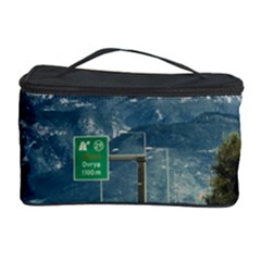 Landscape Highway Scene, Patras, Greece Cosmetic Storage by dflcprintsclothing