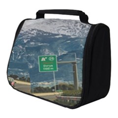 Landscape Highway Scene, Patras, Greece Full Print Travel Pouch (small) by dflcprintsclothing