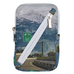 Landscape Highway Scene, Patras, Greece Belt Pouch Bag (small) by dflcprintsclothing