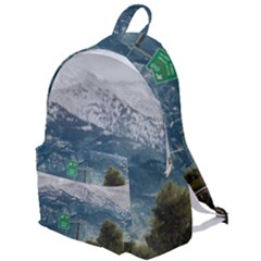 Landscape Highway Scene, Patras, Greece The Plain Backpack by dflcprintsclothing