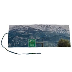 Landscape Highway Scene, Patras, Greece Roll Up Canvas Pencil Holder (s) by dflcprintsclothing