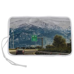 Landscape Highway Scene, Patras, Greece Pen Storage Case (s) by dflcprintsclothing