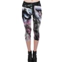 Watercolor Girl Capri Leggings  View1